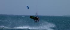 Kitesurfing